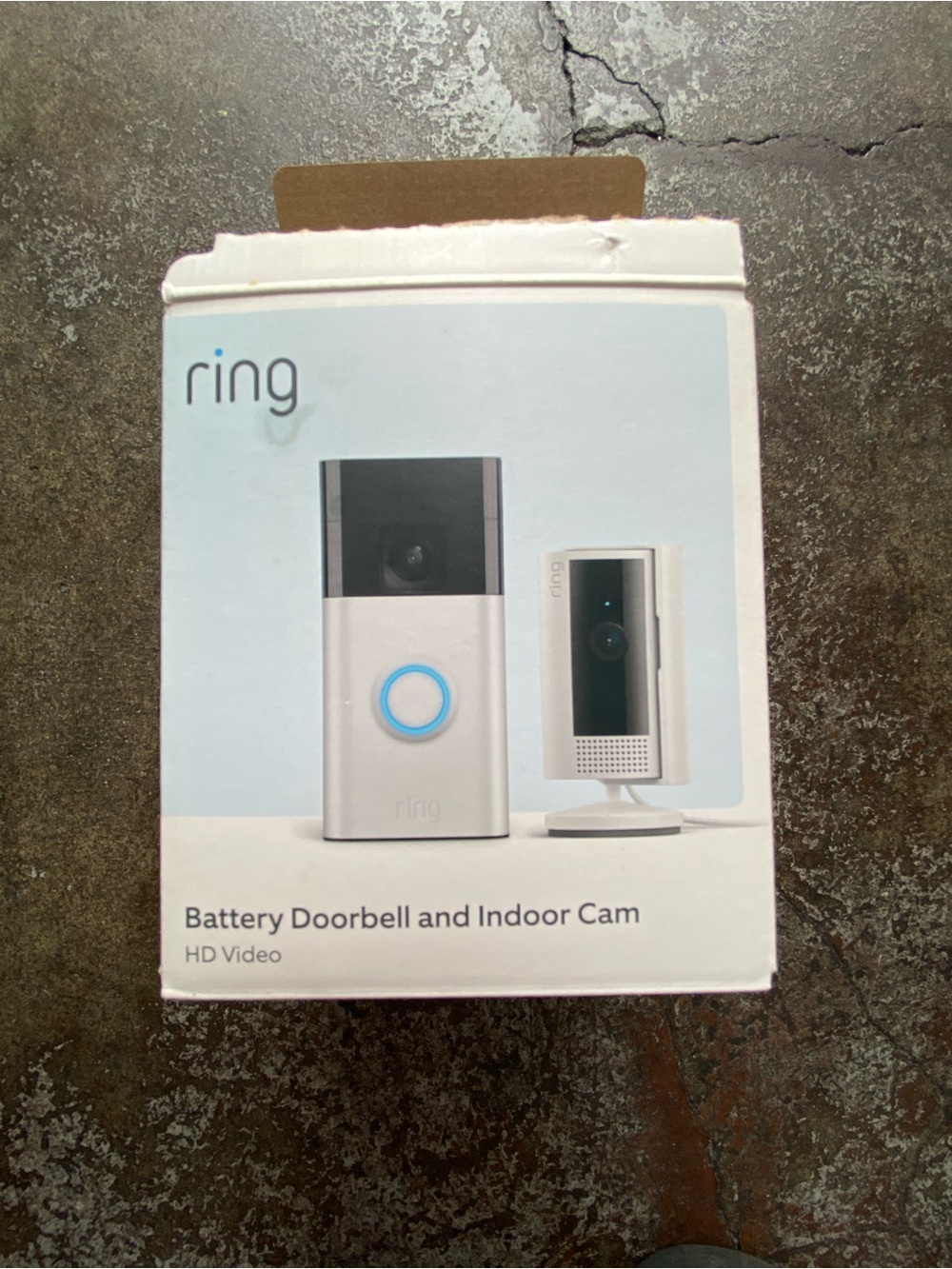 NEW Ring Battery Doorbell and Indoor Camera HD Video